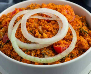 Special Garifotor(Chicken, Fish, Plantain, Tomato Gravy)